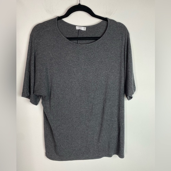 Vince Tops - Vince Top Dolman short sleeve charcoal gray XS
